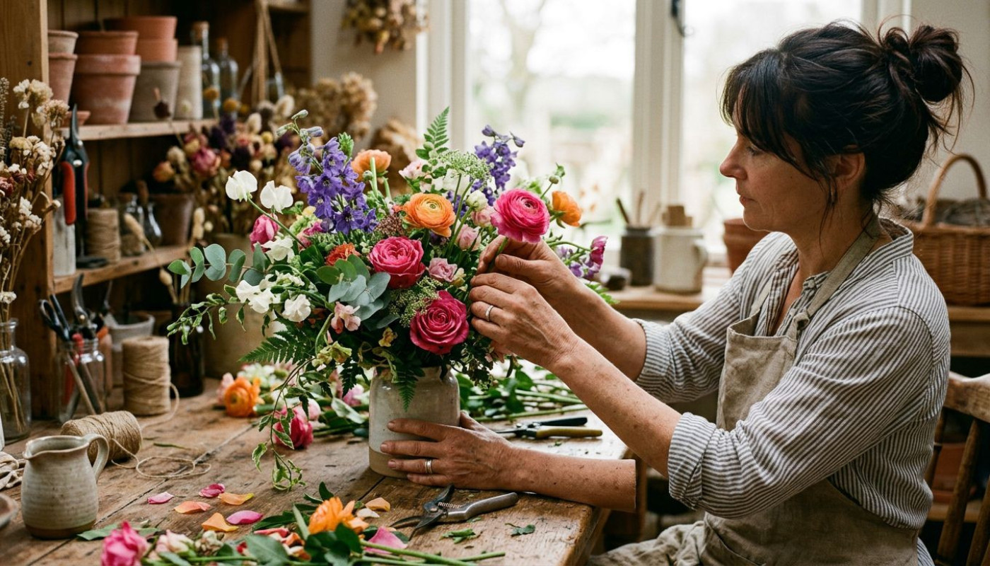 Échecs et réussites d’une composition florale : confidences d’artisans des émotions
