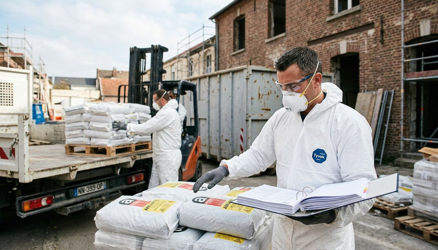 Quand la législation bouscule la gestion des déchets issus du désamiantage